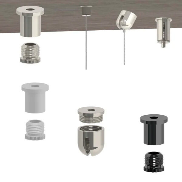 Deckenbefestigungen für Drahtseile HTF Deckenbefestigungen für Drahtseile