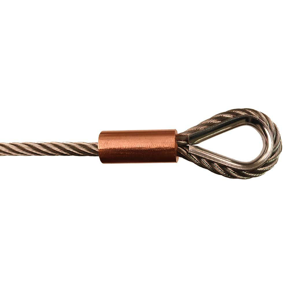 Stainless Steel Wire Rope 5.0mm ø - Thimble / Loop | Hamburger Tauwerk Fabrik – Top Quality since 1901. Shop now
