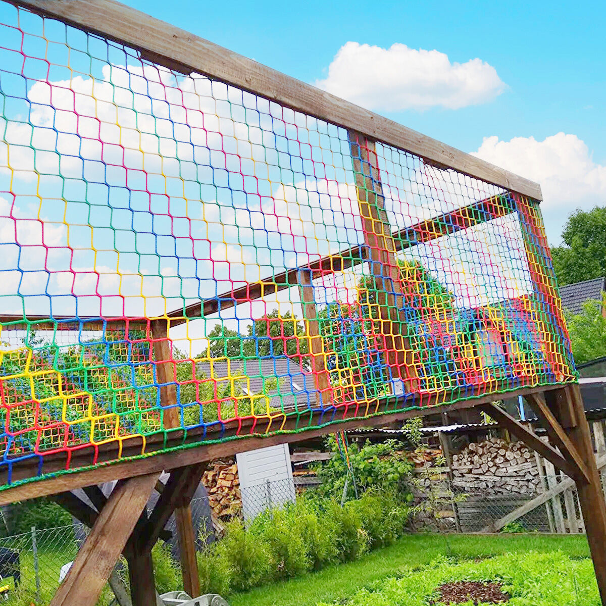 Universal Netz / Maschenweite 45mm / Breite 1,0mtr. / Bunt/farbig Universal Netz / Maschenweite 45mm / Breite 1,0mtr. / Bunt/farbig