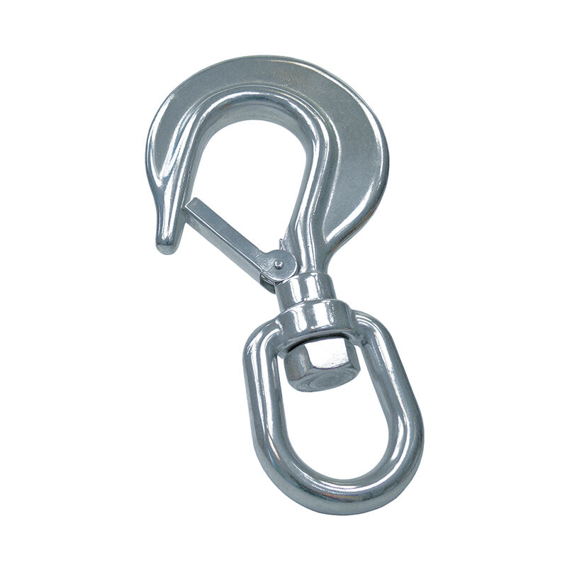 Lasthaken mit Wirbel / 147 - 193mm, Edelstahl A4 - AISI 316 Lasthaken mit Wirbel / 147 - 193mm, Edelstahl A4 - AISI 316