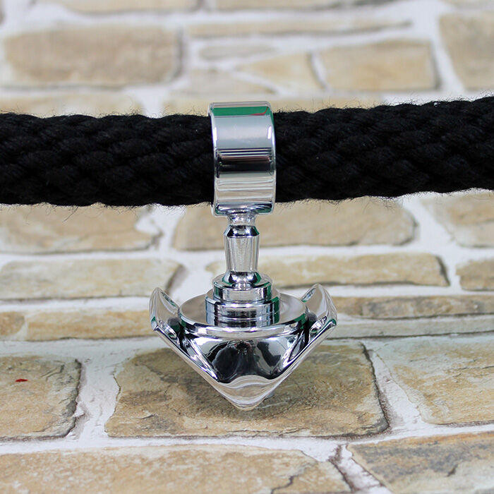 Innenecktraeger Rope railings, end caps & fittings / Chrome plated