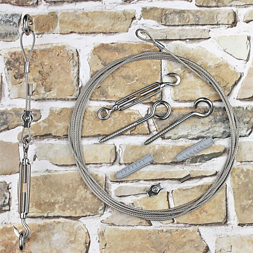 Ranksystem 35mm Bausatz / 4 Wandhalter | Hamburger Tauwerk Fabrik – Beste Qualität seit 1901. Jetzt online kaufen