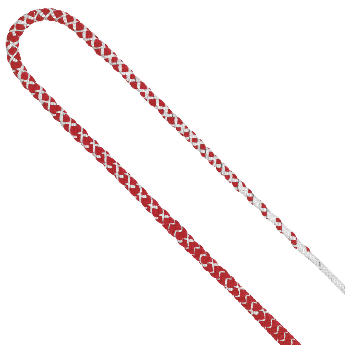 Einseitig verjüngte Schoten in Blau-Weiß, nach Vorgabe gefertigt | Hamburger Tauwerk Fabrik – Beste Qualität seit 1901. Jetzt online kaufen