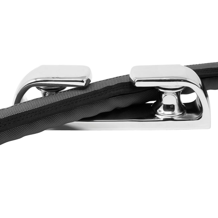 Cordura Leinenschoner für Festmacher-, Mooring- und Ankerleinen von 12–16 mm. Mit Klettverschluss und Anti-Rutsch-Bändern für zuverlässigen Scheuerschutz.