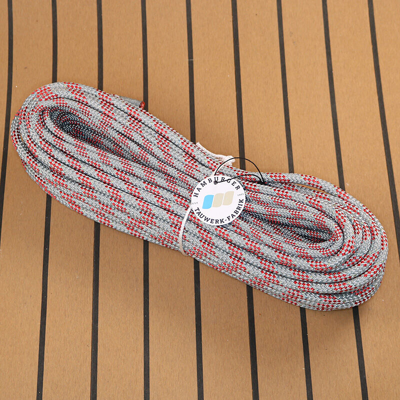 LIROS Taper Pro - Furler Pro / Rollreffleine, 9mm auf 6mm verjüngt / Länge 30mtr / Silber-Rot LIROS Taper Pro - Furler Pro / Rollreffleine, 9mm auf 6mm verjüngt / Länge 30mtr / Silber-Rot
