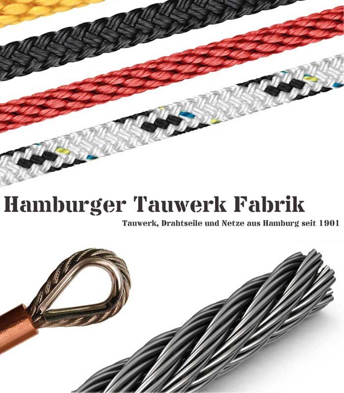 Willkommen in der Hamburger Tauwerk Fabrik Hamburger Tauwerk Banner