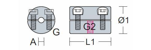 Edelstahl Klemmstopper "Heavy Duty" für 3-8mm Drahtseil Edelstahl Klemmstopper "Heavy Duty" für 3-8mm Drahtseil