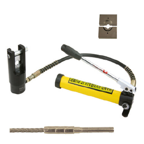 Hydraulischer Tischpresskopf für Terminals und Pressklemmen Hydraulischer Tischpresskopf für Terminals und Pressklemmen