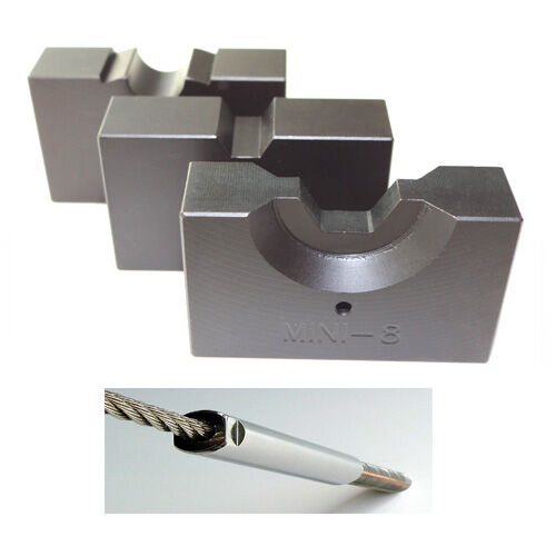 Presseinsätze / Pressbacken zum Pressen von D-Terminals Presseinsätze / Pressbacken zum Pressen von D-Terminals