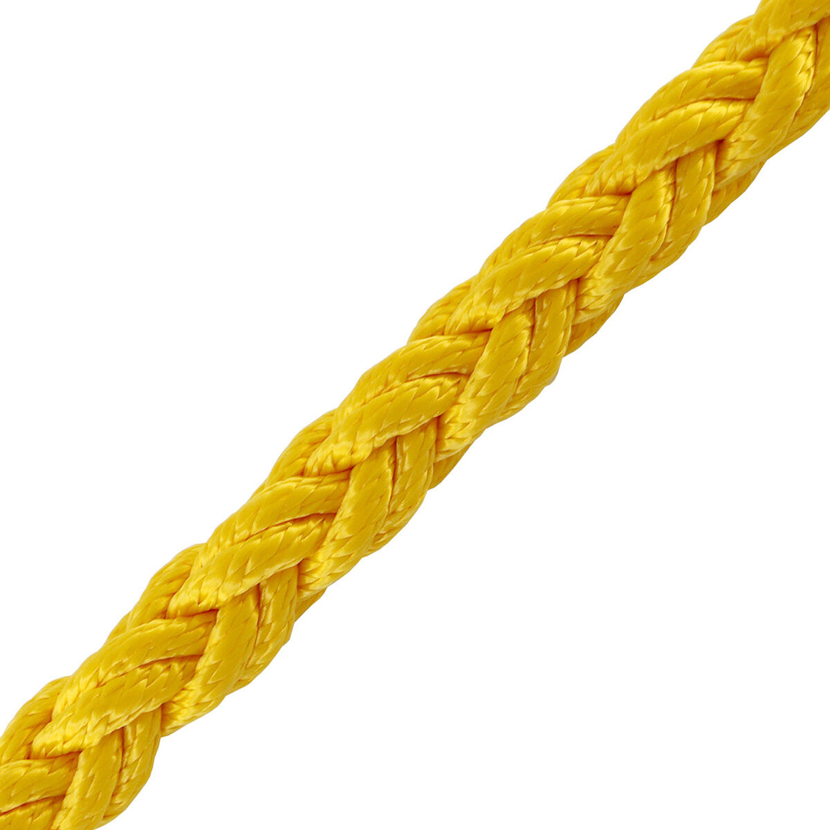 LIROS Squareline - PP Multifil, 8-fach quadratgeflochten 12,0mm ø, Bruchlast 2100daN / Gelb | Hamburger Tauwerk Fabrik – Beste Qualität seit 1901. Jetzt online kaufen