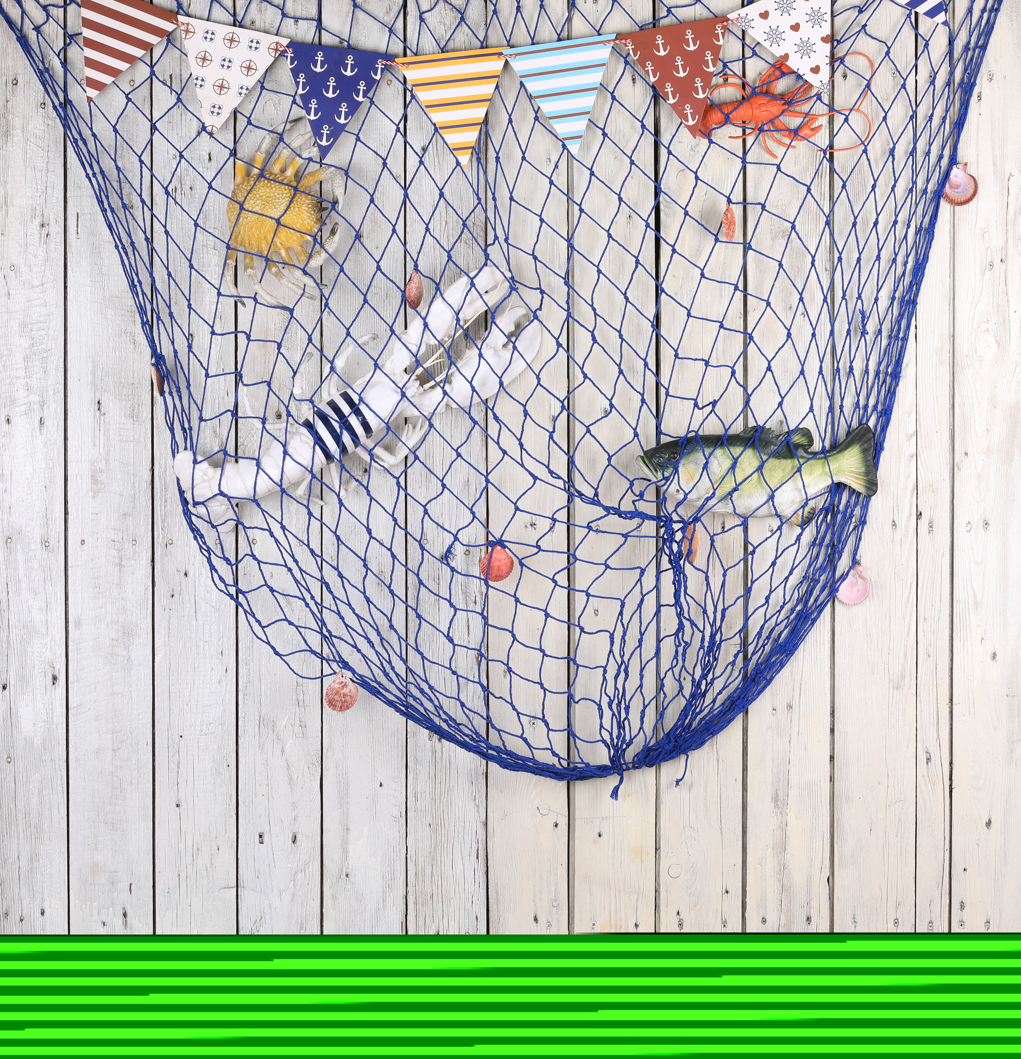 Universal Netz / Maschenweite 45mm / Breite 1,0mtr. / Blau | Hamburger Tauwerk Fabrik – Beste Qualität seit 1901. Jetzt online kaufen