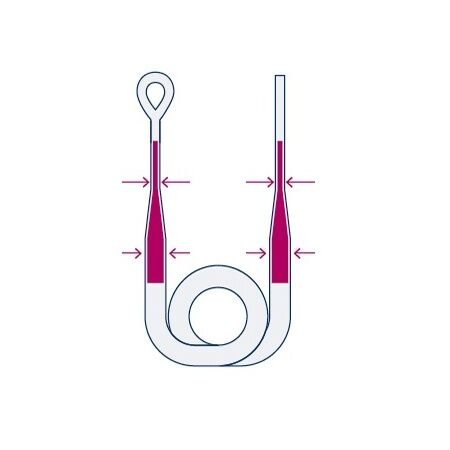 Gleistein OptiRace - Ultraleichte Optischot, beidseitig verjüngt mit griffiger Handlingzone