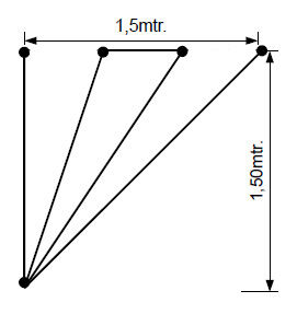 Ranksystem5Wandhalter Ranksystem 35mm Bausatz / 5 Wandhalter / 10m Drahtseil