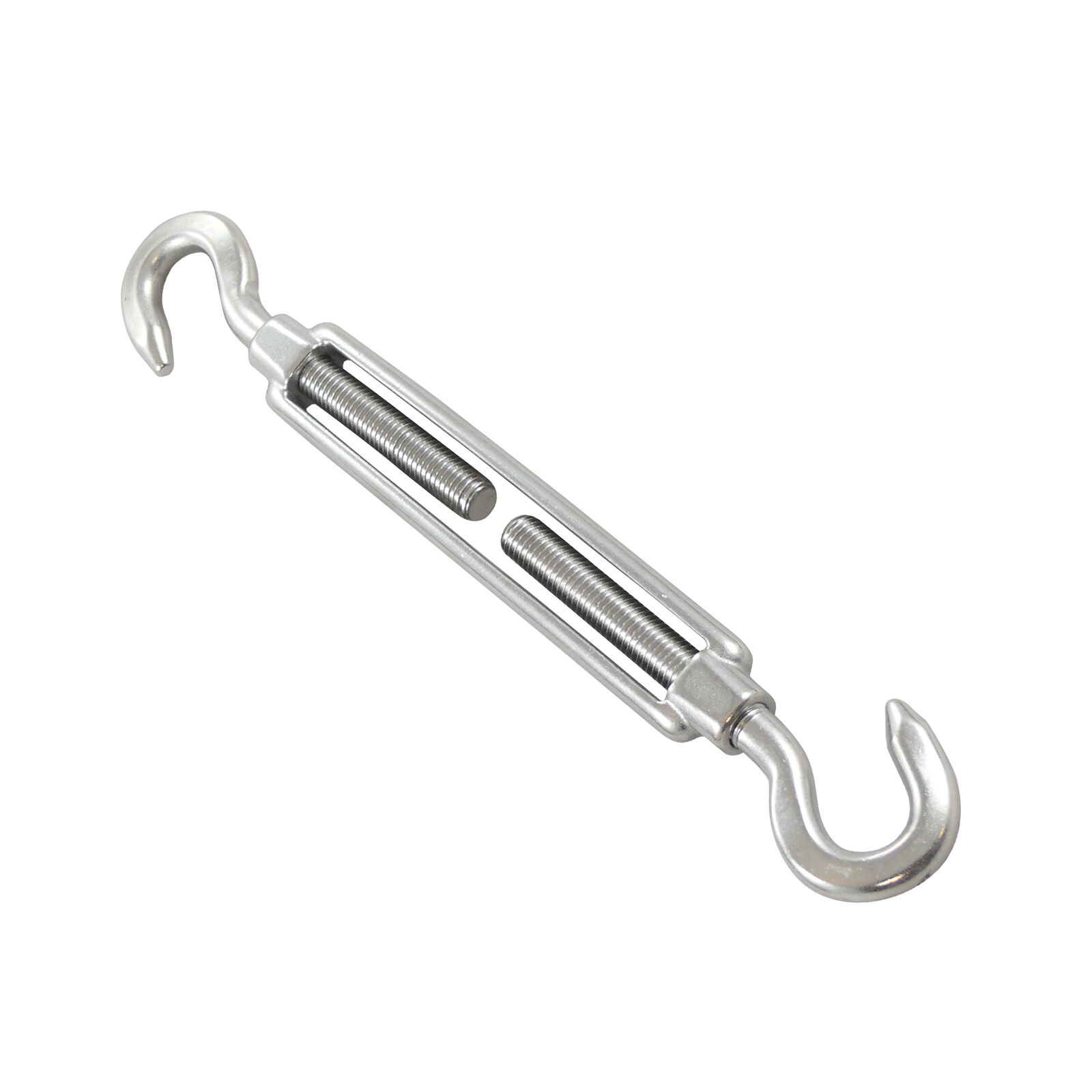 Spannschraube Edelstahl - Haken-Haken / M5 - M20 Spannschraube Edelstahl - Haken-Haken / M5 - M20