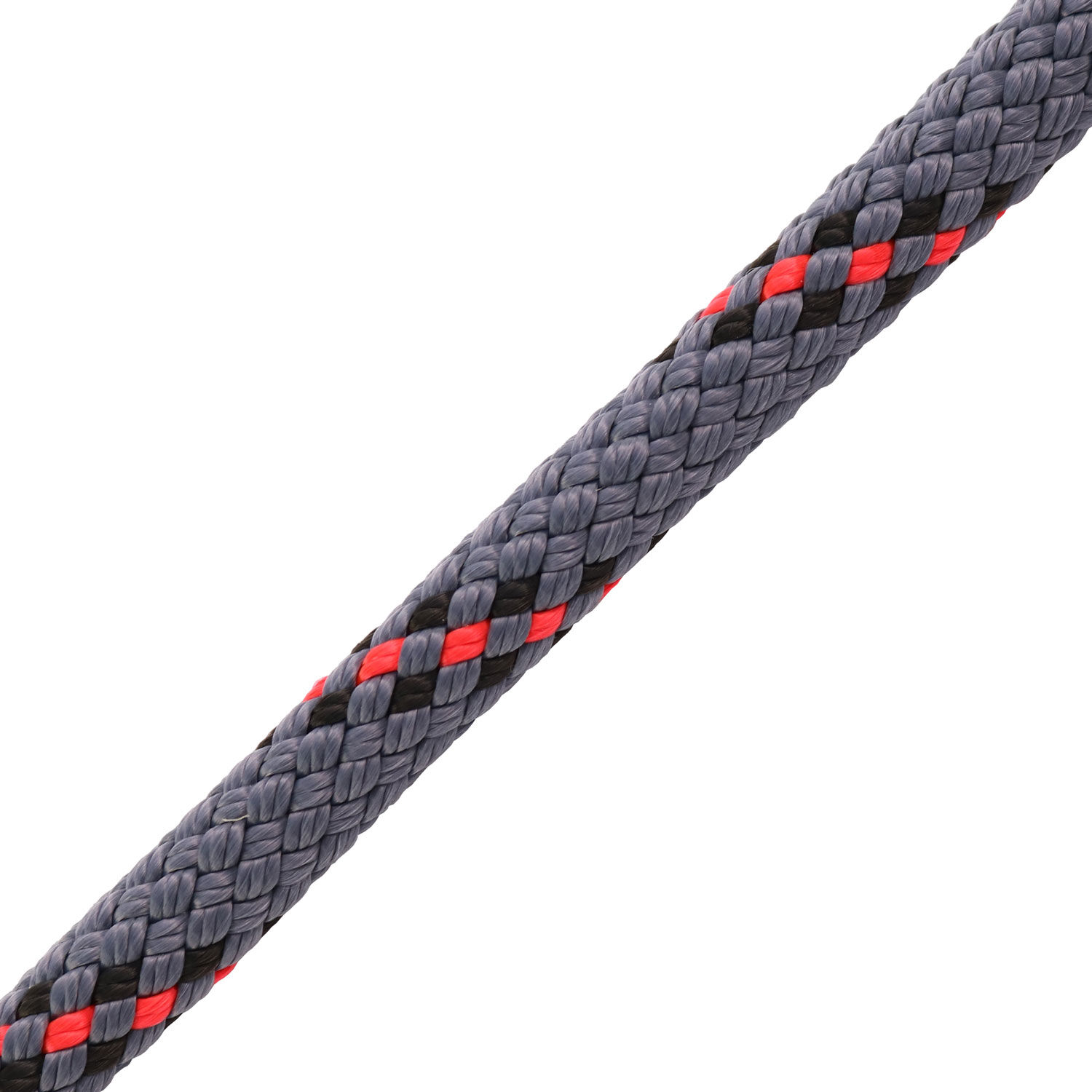 LIROS Handy Elastic 10mm / Breaking Load 2500daN / Dark Grey with Tracer Yarn