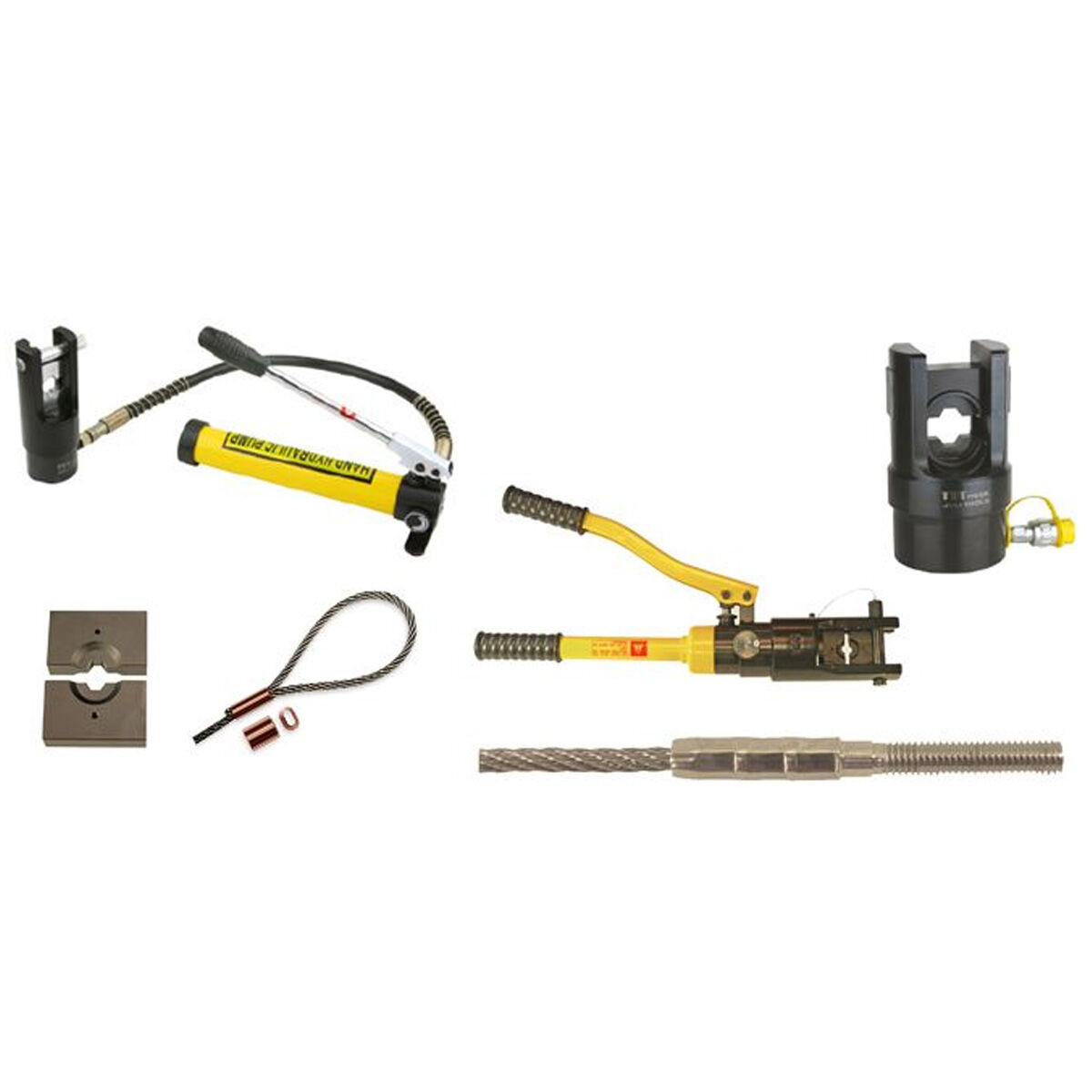 Hydraulische Presszange für Drahtseil-Pressung Hydraulische Presszange