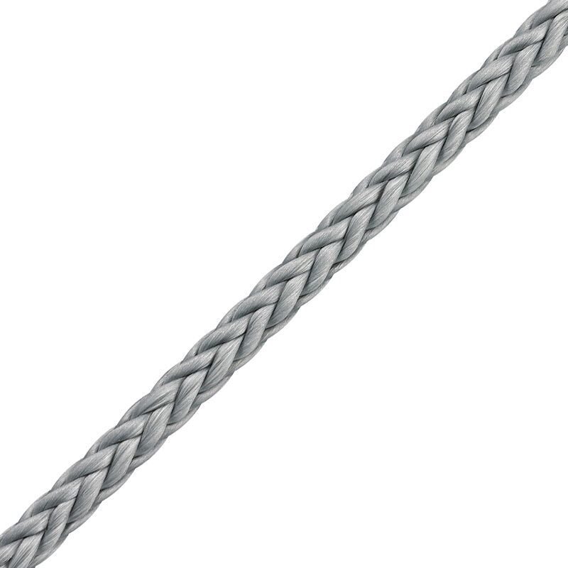 Liros Lazy Jack 4mm / 12-fach Hohlgeflochten - silber | Hamburger Tauwerk Fabrik – Beste Qualität seit 1901. Jetzt online kaufen