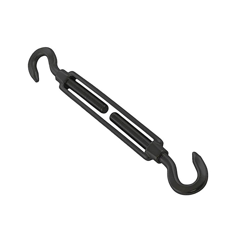 Spannschraube Edelstahl - Haken-Haken, PVD Schwarz, M5 - M10