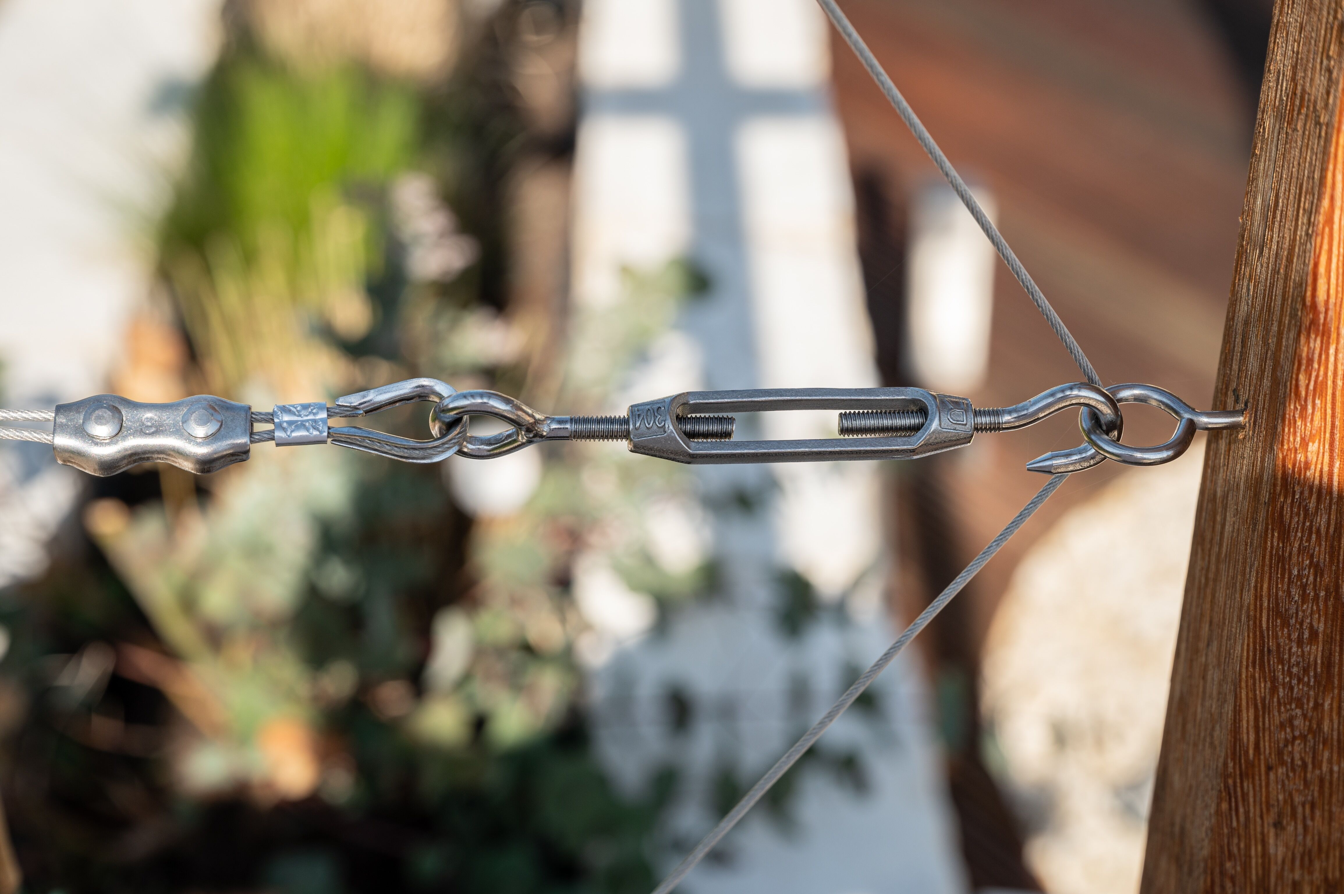 Spannschraube Edelstahl - Haken-Öse / M4 - M20 Spannschraube Edelstahl - Haken-Öse / M4 - M20