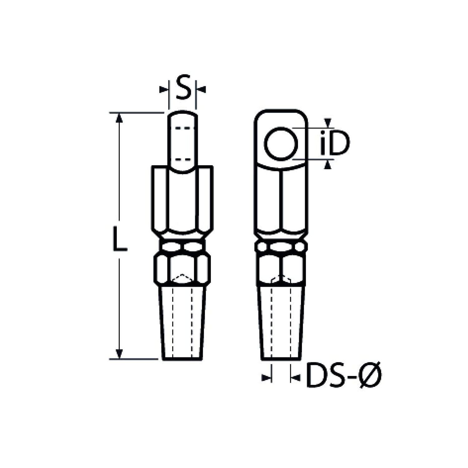 DIY Montage - Augterminal für 4,0 - 8,0mm Drahtseil DIY Montage - Augterminal für 4,0 - 8,0mm Drahtseil