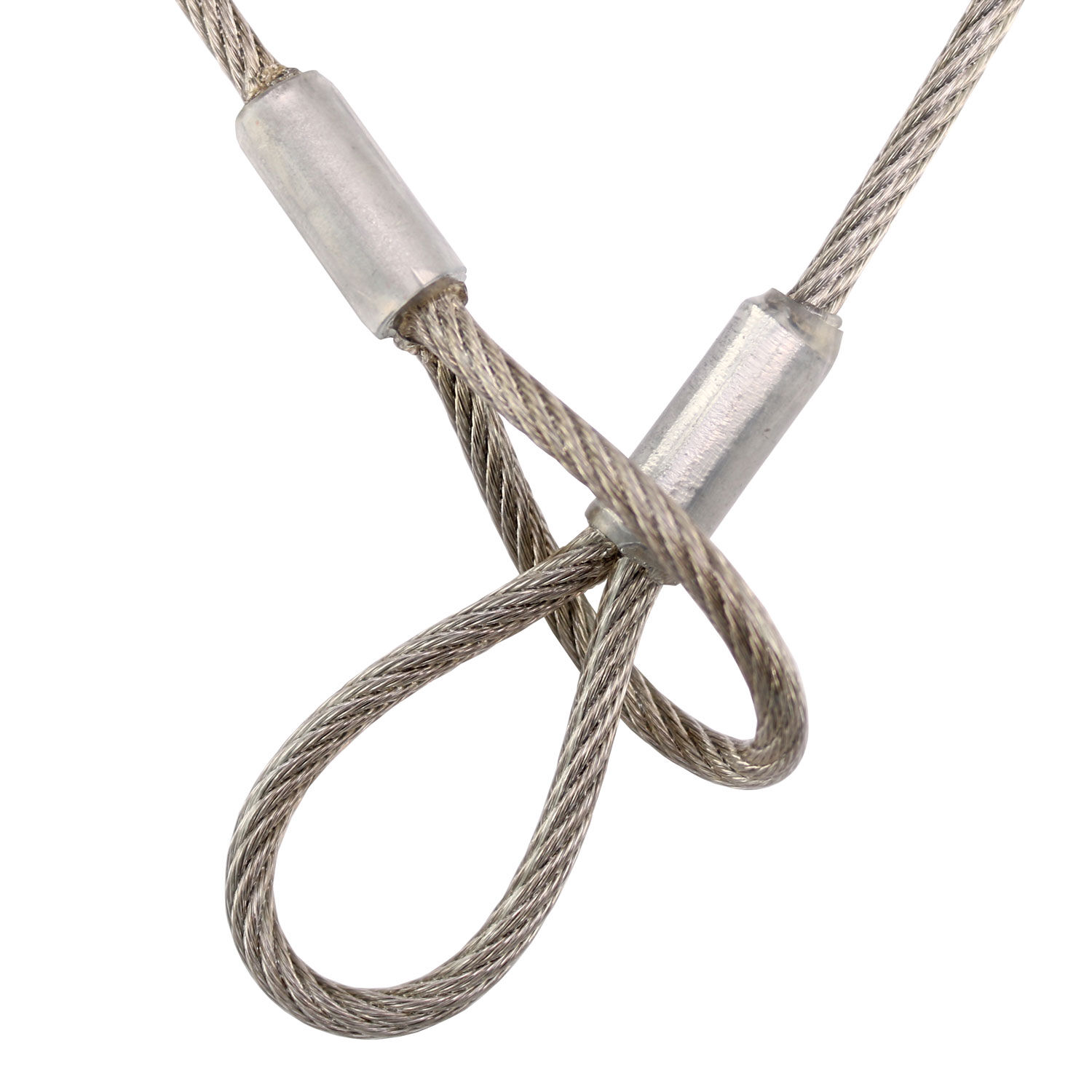 Warensicherungs-Drahtseil aus V4A Edelstahl / 1,0 - 2,0mm ⌀ Warensicherungs-Drahtseil aus V4A Edelstahl / 1,0 - 2,0mm ⌀