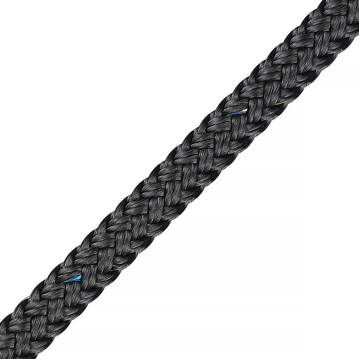 LIROS Top-Color Rope 6,0mm / Breaking Load 1100daN / Black with Tracer Yarn LIROS Top-Color Rope 6,0mm / Breaking Load 1100daN / Black with Tracer Yarn