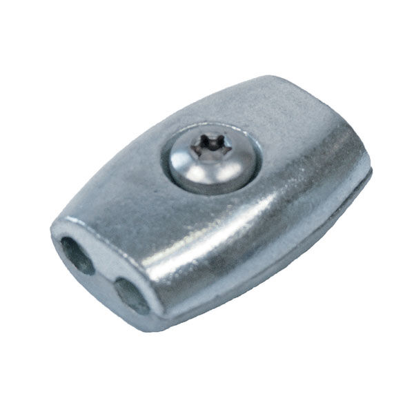 Edelstahl-Eiform Seilklemme für 2,0 - 6,0mm Drahtseil Edelstahl-Eiform Seilklemme für 2,0 - 6,0mm Drahtseil