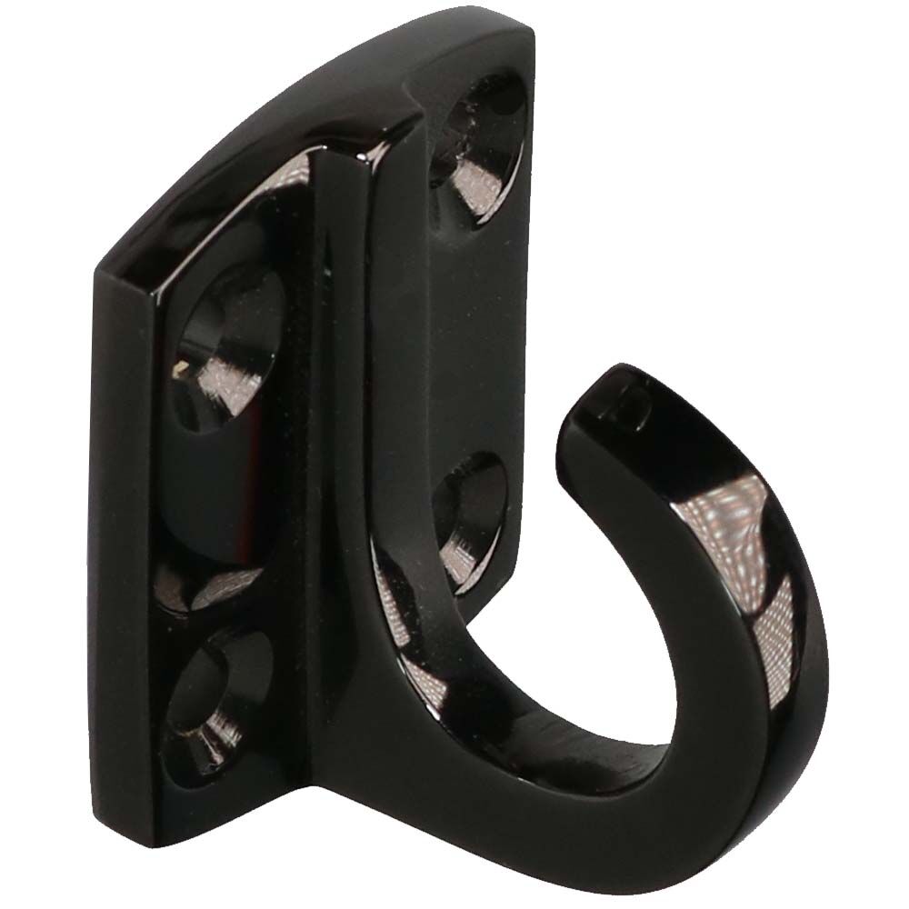 Wandhaken - Schwarz verchromt | Hamburger Tauwerk Fabrik – Beste Qualität seit 1901. Jetzt online kaufen