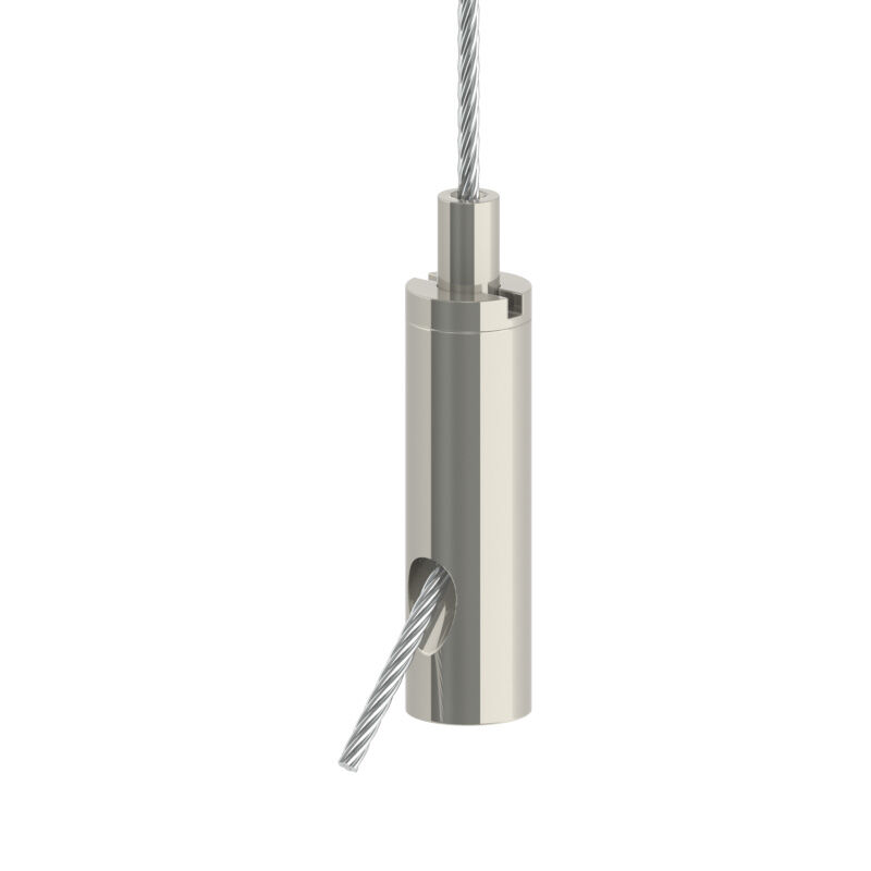 Wire Rope Holder/Gripper Type 15 SE M6i / Nickel-Plated Wire Rope Holder/Gripper Type 15 SE M6i / Nickel-Plated