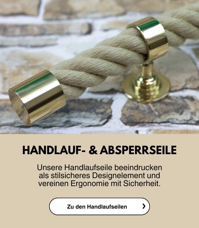 Handlaufseile Hochwertige Handlaufseile nach Maß