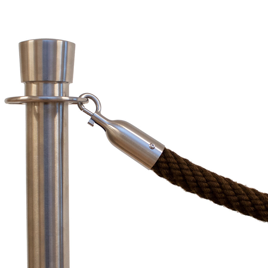 Absperrseil mit Karabiner aus 40mm Classic Touch Tauwerk / Länge nach Maß Absperrseil mit Karabiner aus 40mm Classic Touch Tauwerk / Länge nach Maß