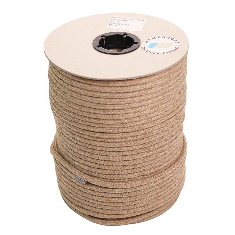 Hanf-Tauwerk Flechtschnur, geflochten / 2,0 - 10mm ø Hanf-Tauwerk Flechtschnur, geflochten / 2,0 - 10mm ø
