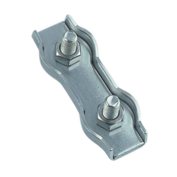 Edelstahl Duplex Seilklemme für 1,5 - 10mm Drahtseil Edelstahl Duplex Seilklemme für 1,5 - 10mm Drahtseil