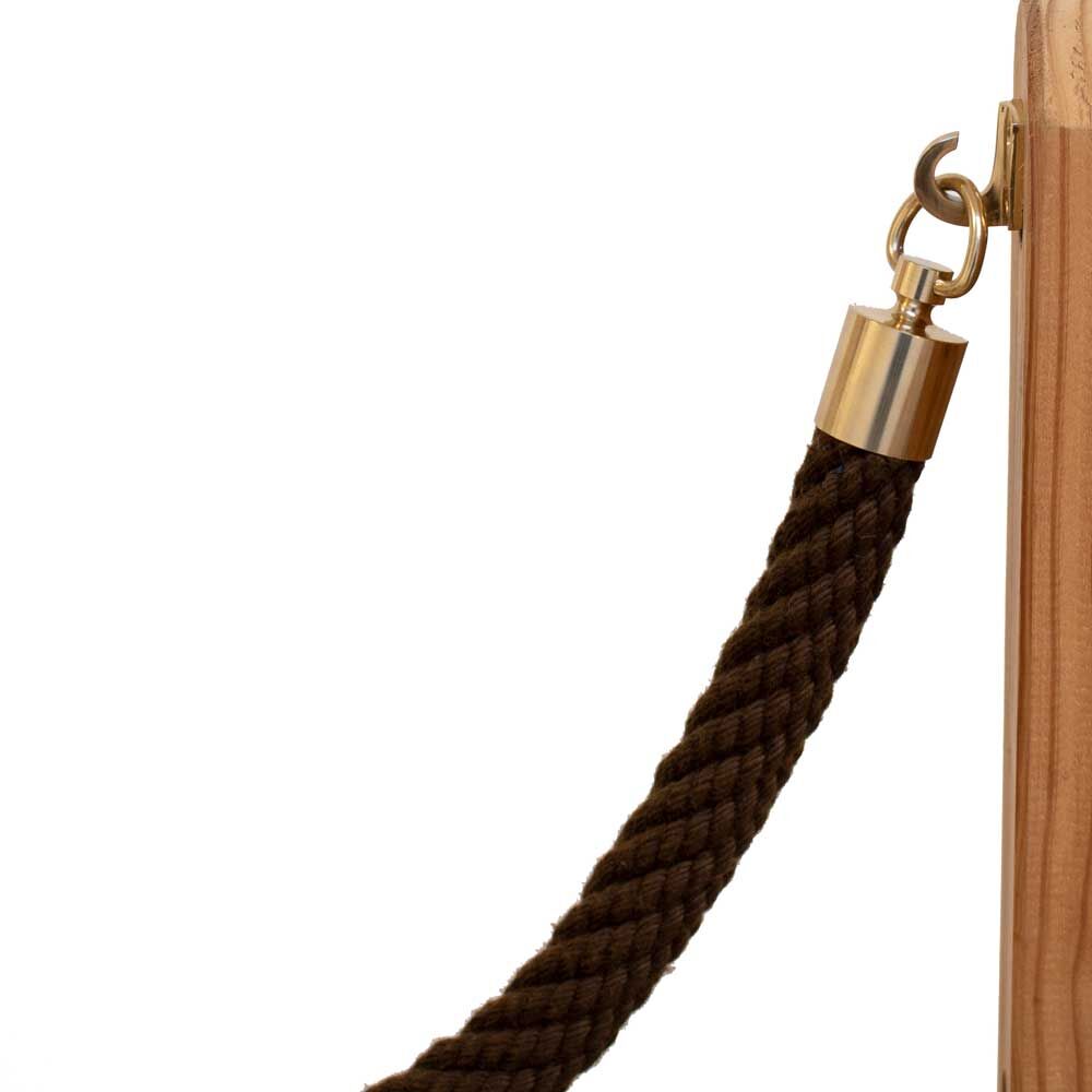 Absperrseil mit Ring - 30mm Classic Touch Acryl-Tauwerk / Braun Absperrseil mit Ring - 30mm Classic Touch Acryl-Tauwerk / Braun | Hamburger Tauwerk Fabrik – Beste Qualität seit 1901. Jetzt online kaufen