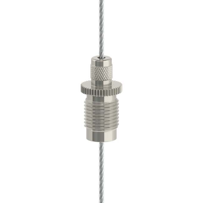 Drahtseilhalter/Gripper Typ15 SE M10x1-16mm mit Sicherungsmutter / vernickelt Drahtseilhalter/Gripper Typ15 SE M10x1-16mm mit Sicherungsmutter / vernickelt