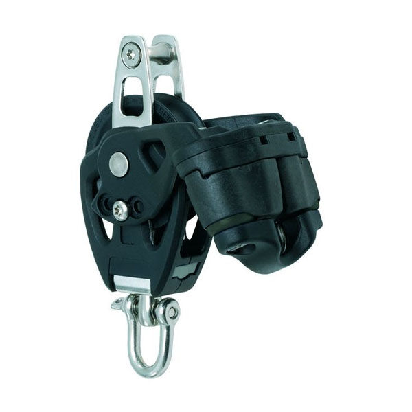Seldén PBB50 Single Sheave Plain Bearing Block with Swivel, Becket and Cleat/ 50mm Sheave Seldén PBB50 Single Sheave Plain Bearing Block with Swivel, Becket and Cleat/ 50mm Sheave | Hamburger Tauwerk Fabrik – Top Quality since 1901. Shop now