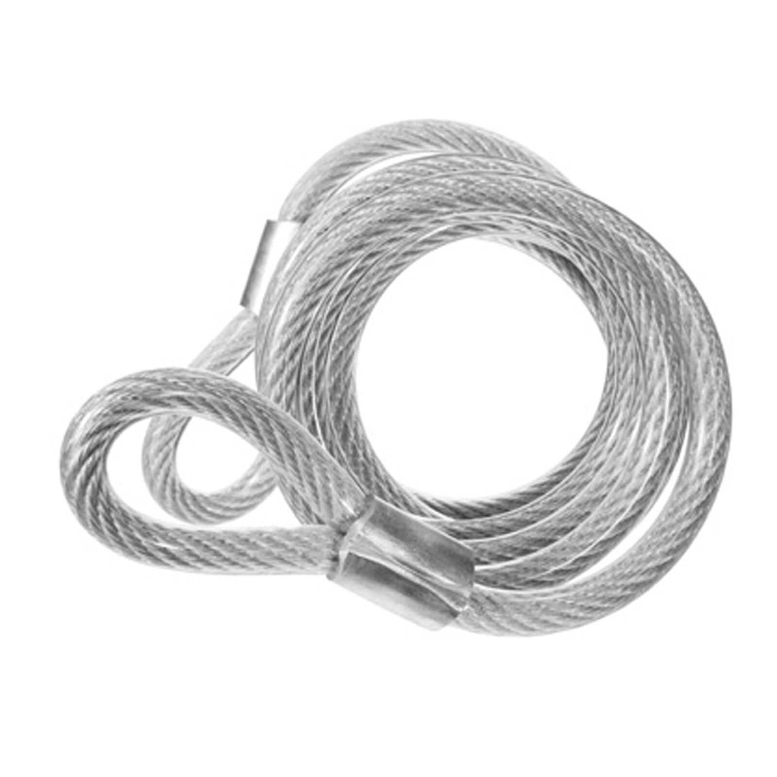 Möbelsicherungs-Drahtseil 10mm/12mm / beidseitig mit Schlaufe / Länge 12,5mtr Möbelsicherungs-Drahtseil 10mm/12mm / beidseitig mit Schlaufe / Länge 12,5mtr