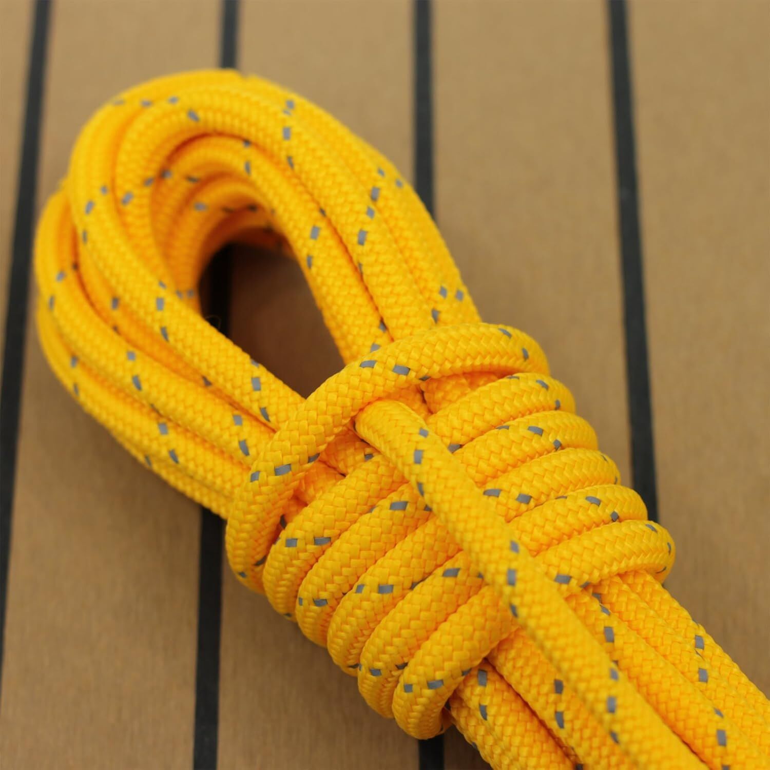 Outdoorseil ECO-Flash mit refl. Kennfaden 10mm ø, Meterware / Spulenware Outdoorseil ECO-Flash mit refl. Kennfaden 10mm ø, Meterware / Spulenware