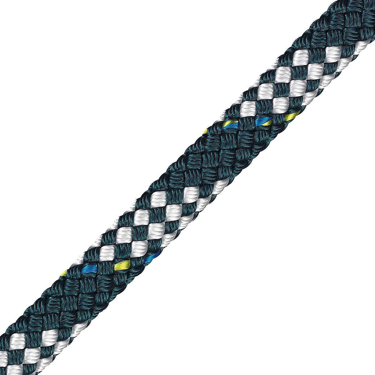 LIROS Regatta 2000 Tauwerk 4,0mm / Bruchlast 800daN / Stahlblau-Weiß