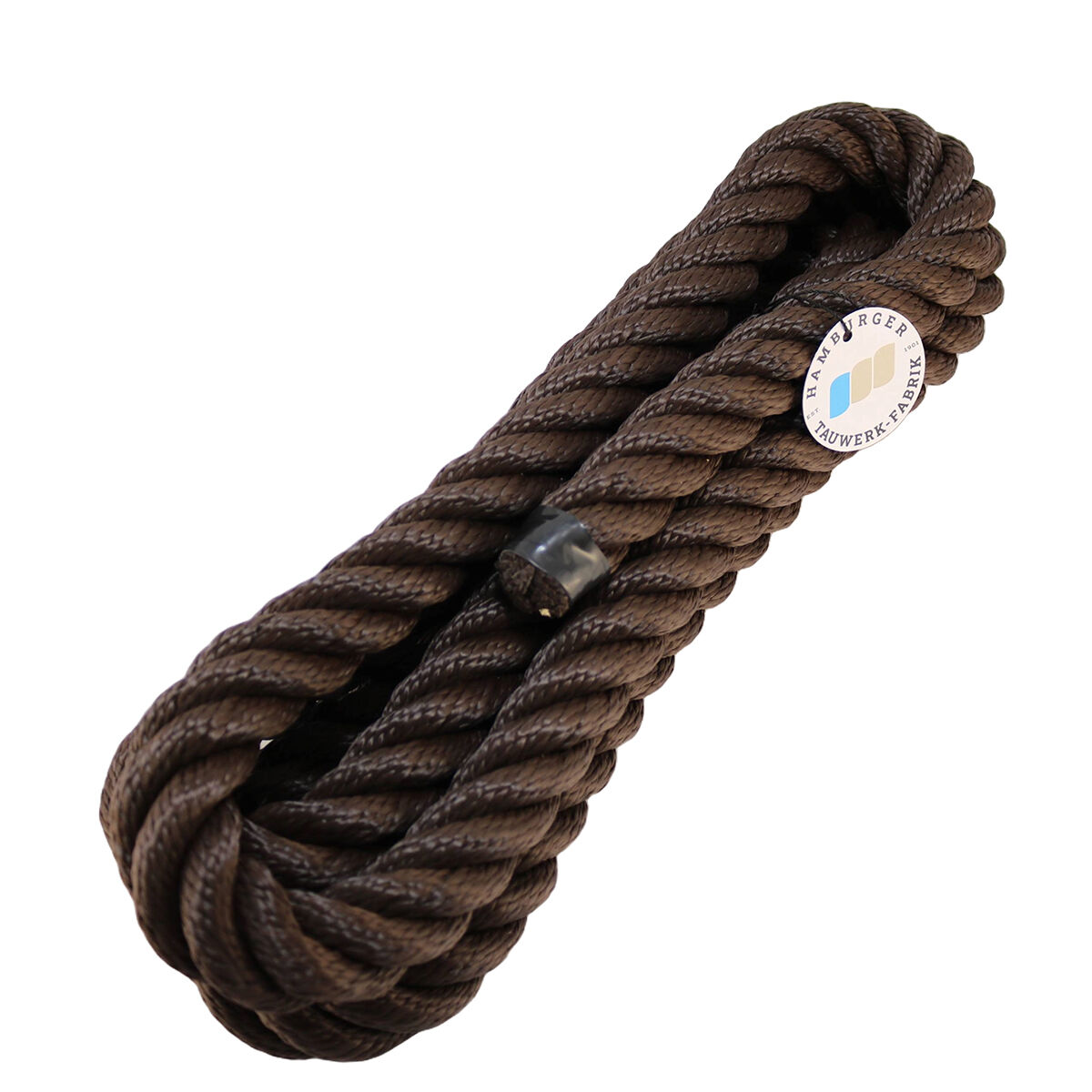 Handlaufseil - Soft Touch 30mm - Dunkelbraun | Hamburger Tauwerk Fabrik – Beste Qualität seit 1901. Jetzt online kaufen