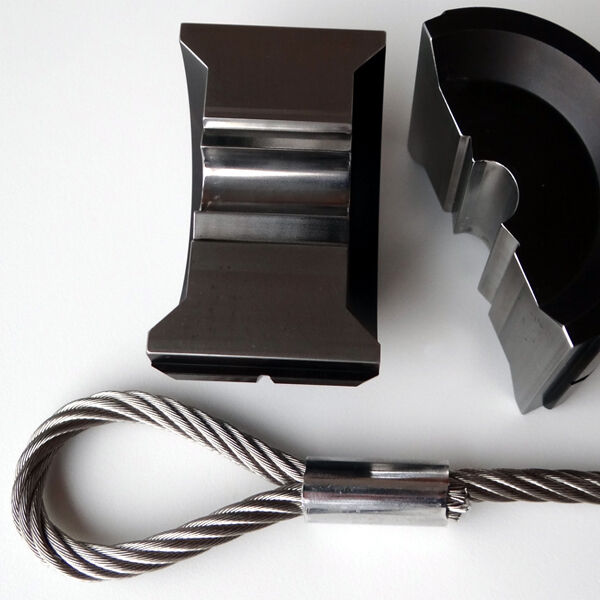 Pressbacken P43 - für DIN/EN 14311-3 Oval Pressklemmen Pressbacken P43 - für DIN/EN 14311-3 Oval Pressklemmen