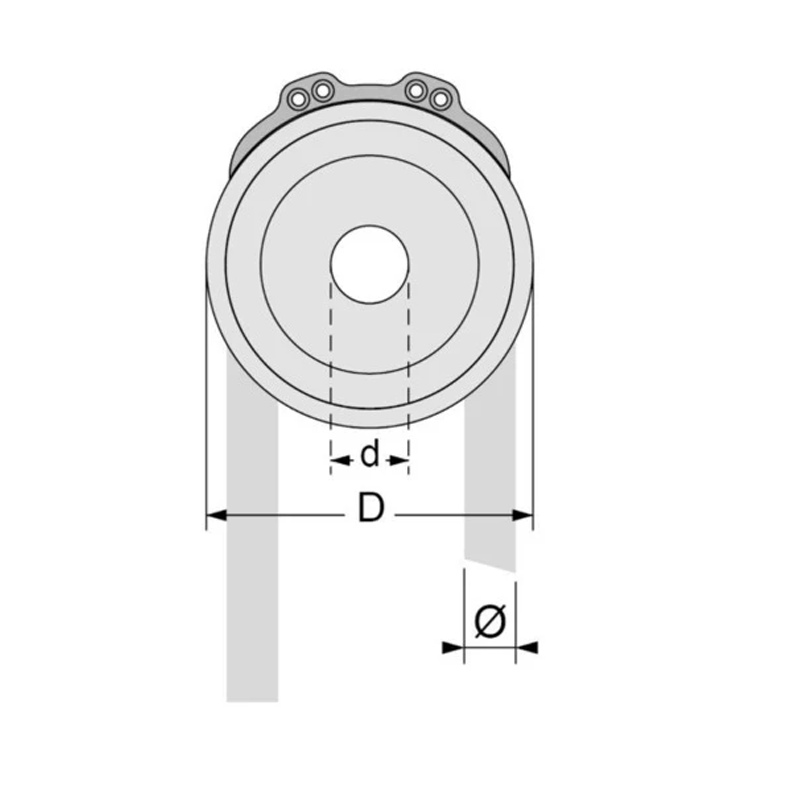 Antal SectoRing Spinning Ring mit Dyneema Loop Antal SectoRing Spinning Ring mit Dyneema Loop