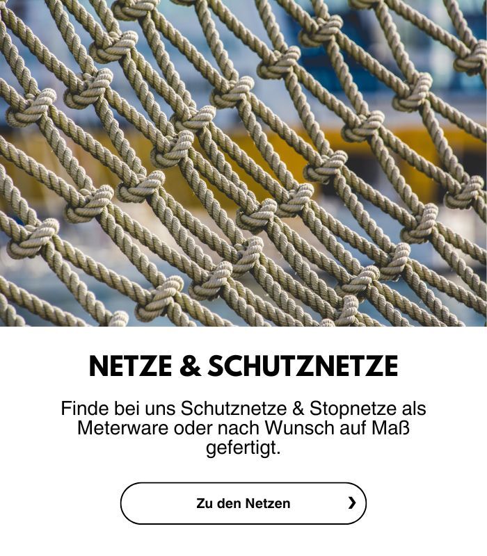 Netz in vielen Farben Hochwertige Universal Netze nach Maß