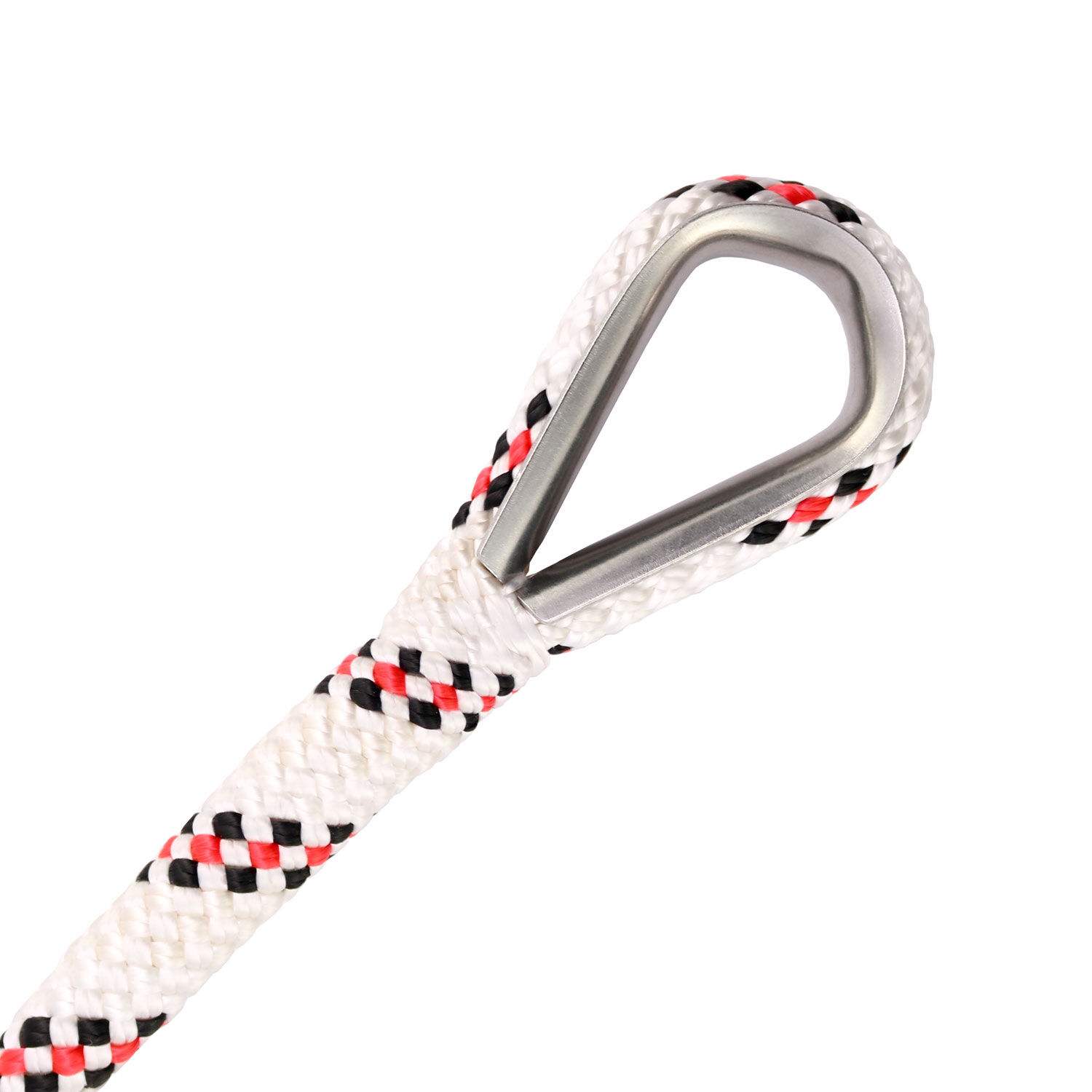 LIROS Handy Elastic 10mm / Bruchlast 2500daN / Weiß mit Kennfaden | Hamburger Tauwerk Fabrik – Beste Qualität seit 1901. Jetzt online kaufen