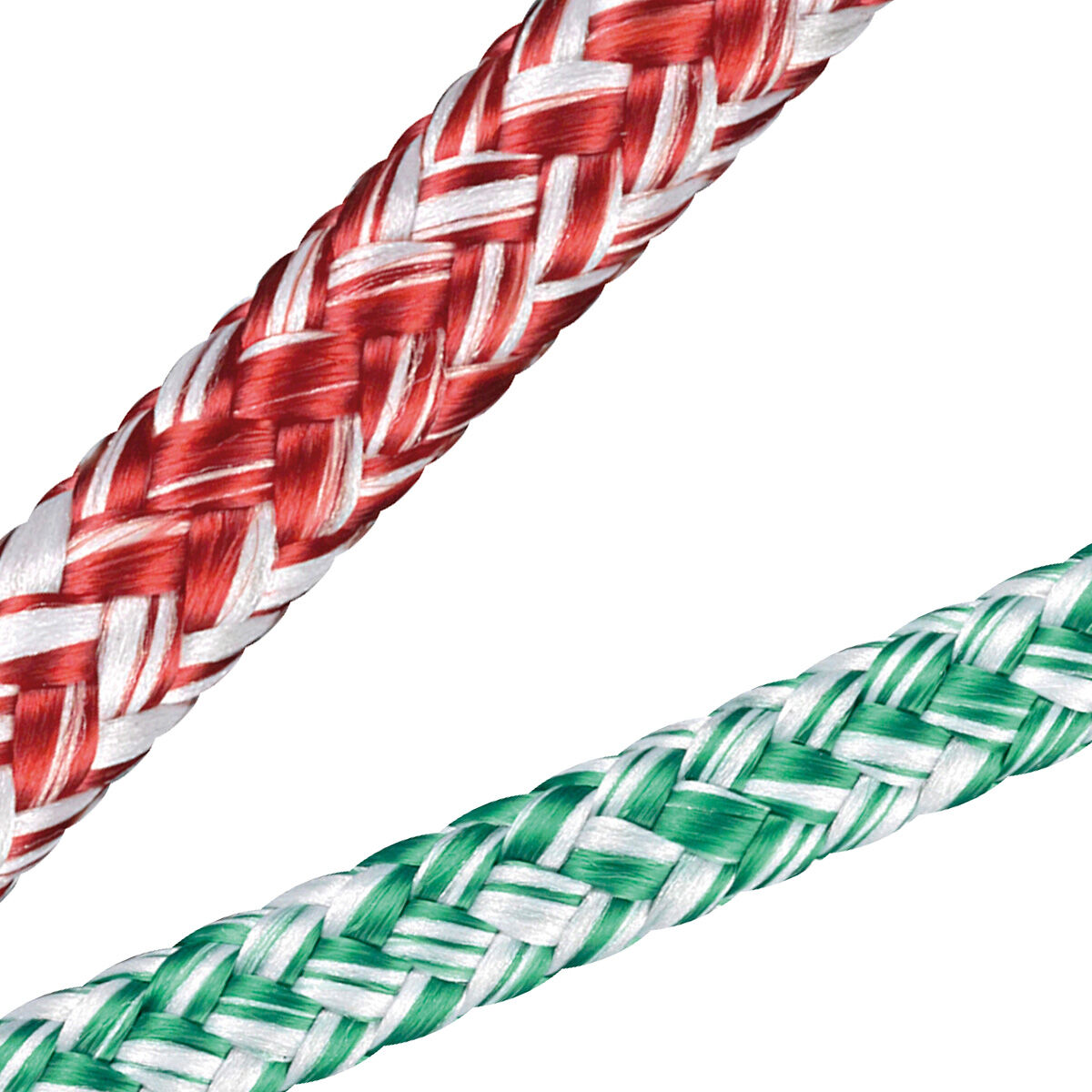 LIROS Magic Pro 4,0mm Meterware / 16-fach geflochten / Bruchlast 620daN / Weiß-Leuchtgelb LIROS Magic Pro 4,0mm Meterware / 16-fach geflochten / Bruchlast 620daN / Weiß-Leuchtgelb