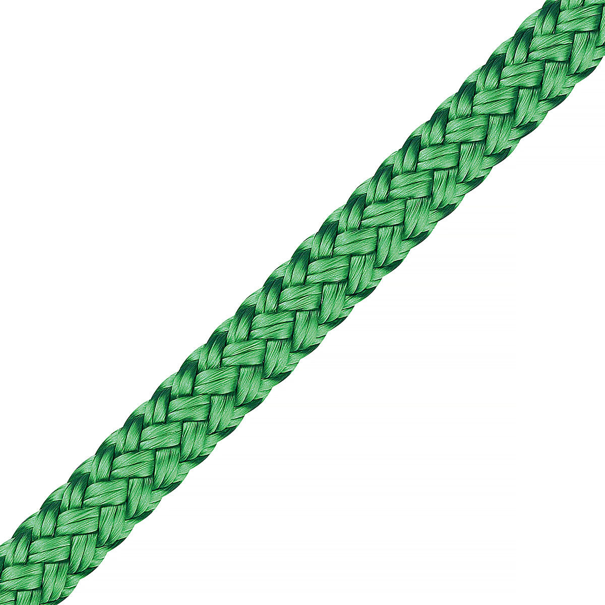 Color Polyester-Tauwerk 12mm / Bruchlast 3200daN / Grün mit Kennfaden / 200mtr Spule aus der Hamburger Tauwerk Fabrik - Est. 1901 ✓ Made in Germany ✓ Top Qualität ➤ Jetzt kaufen!