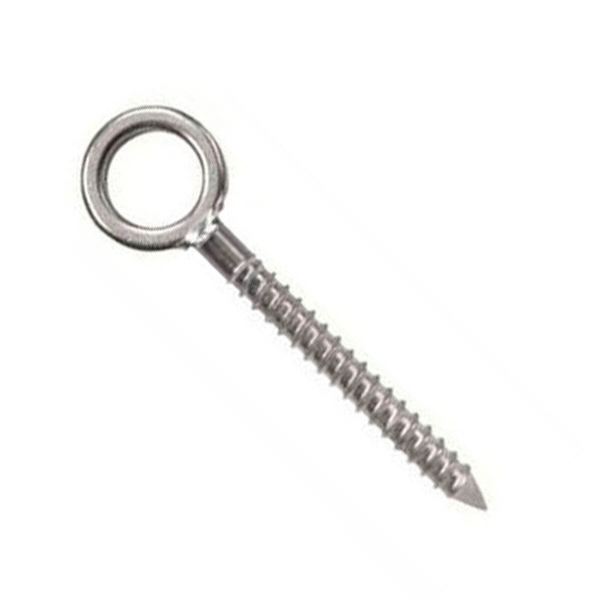 Augschraube mit Holzgewinde 6 - 8mm, Edelstahl A4 - AISI 316 Augschraube mit Holzgewinde 6 - 8mm, Edelstahl A4 - AISI 316