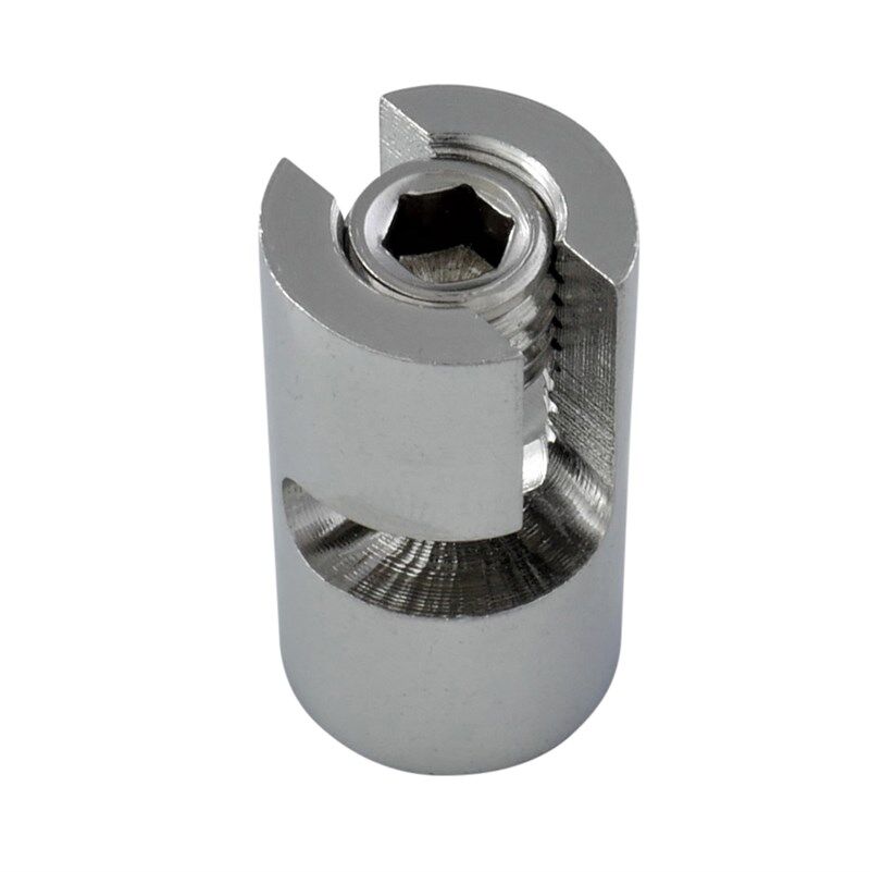 Cross Clamp KK91 – Adjustable Stainless Steel Cross Clamp with Continuous Thread (0°–90°) for Wire Ropes 2–6 mm Cross Clamp KK91 – Adjustable Stainless Steel Cross Clamp with Continuous Thread (0°–90°) for Wire Ropes 2–6 mm