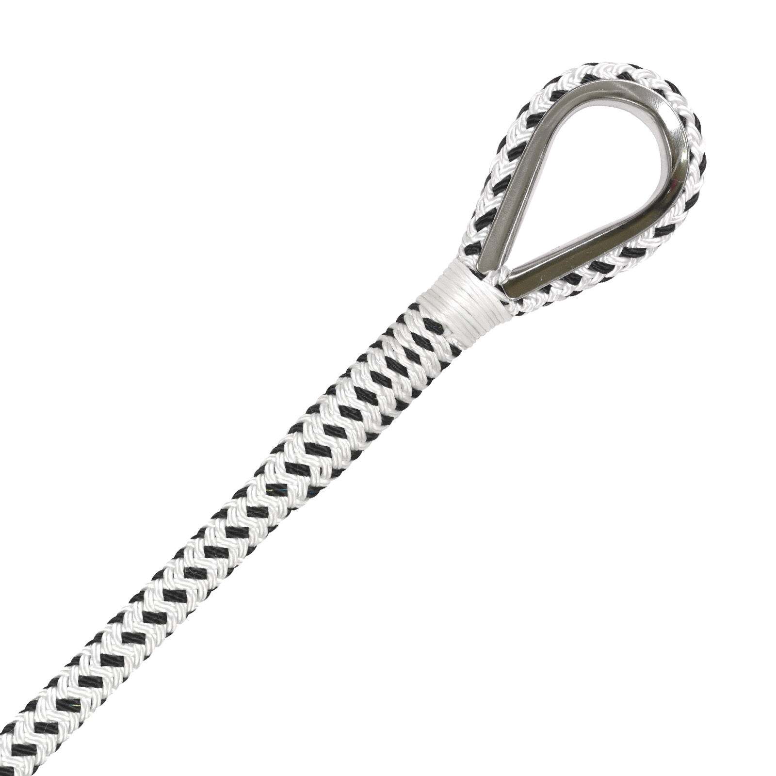 LIROS Porto Festmacher auf Wunsch gefertigt mit Spleiß, Takling oder Auge. Erhältlich in 8,0mm, 10mm, 12mm, 14mm, 16mm, 18mm, 20mm, 22mm.