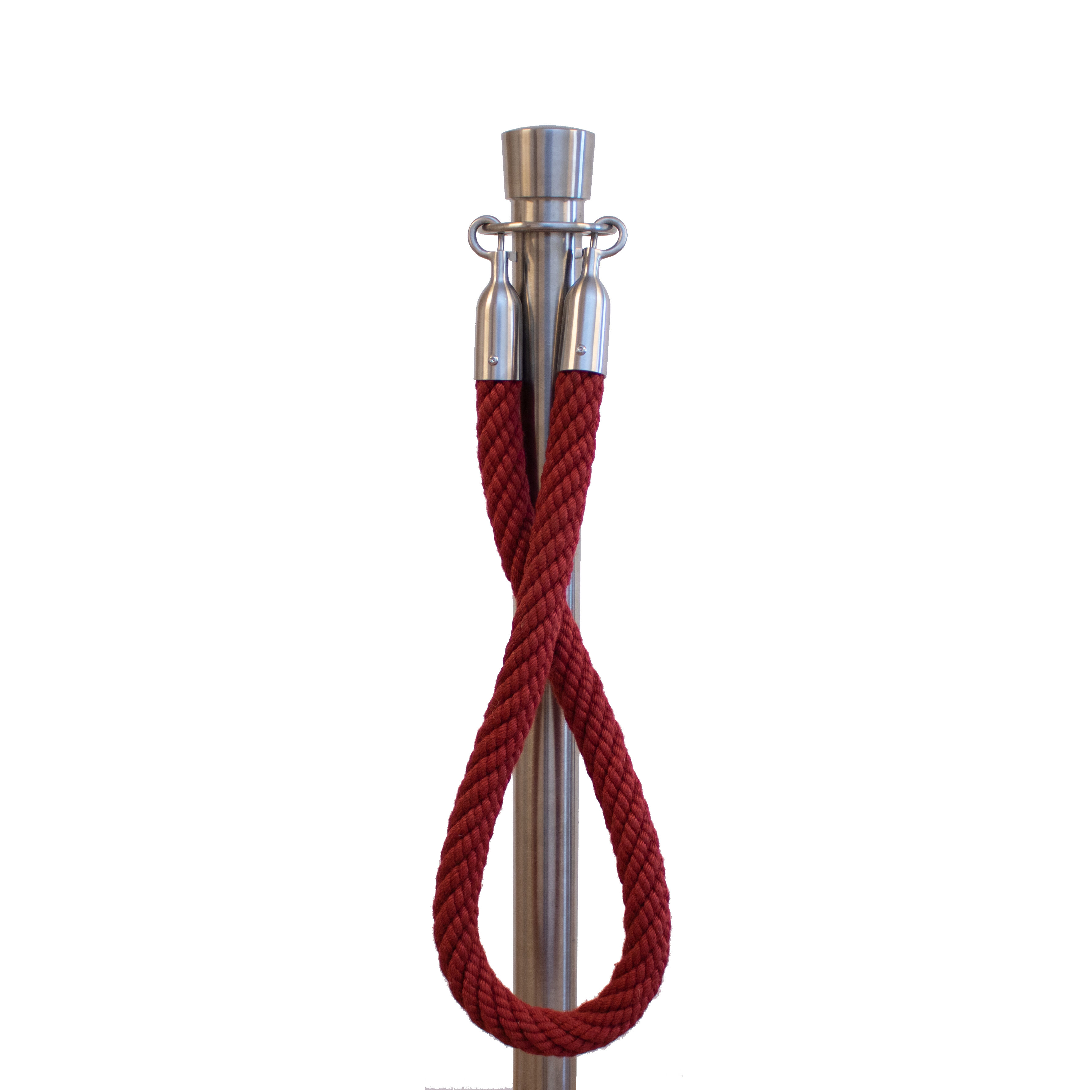 Absperrseil mit Karabiner aus 30mm Classic Touch Tauwerk / Länge nach Maß Absperrseil mit Karabiner aus 30mm Classic Touch Tauwerk / Länge nach Maß